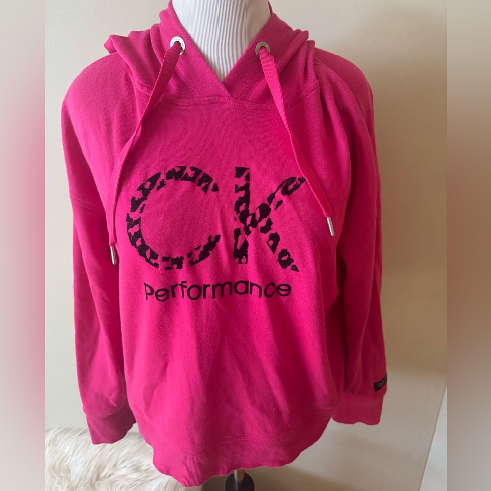 Calvin Klein Vibrant Pink Hoodie